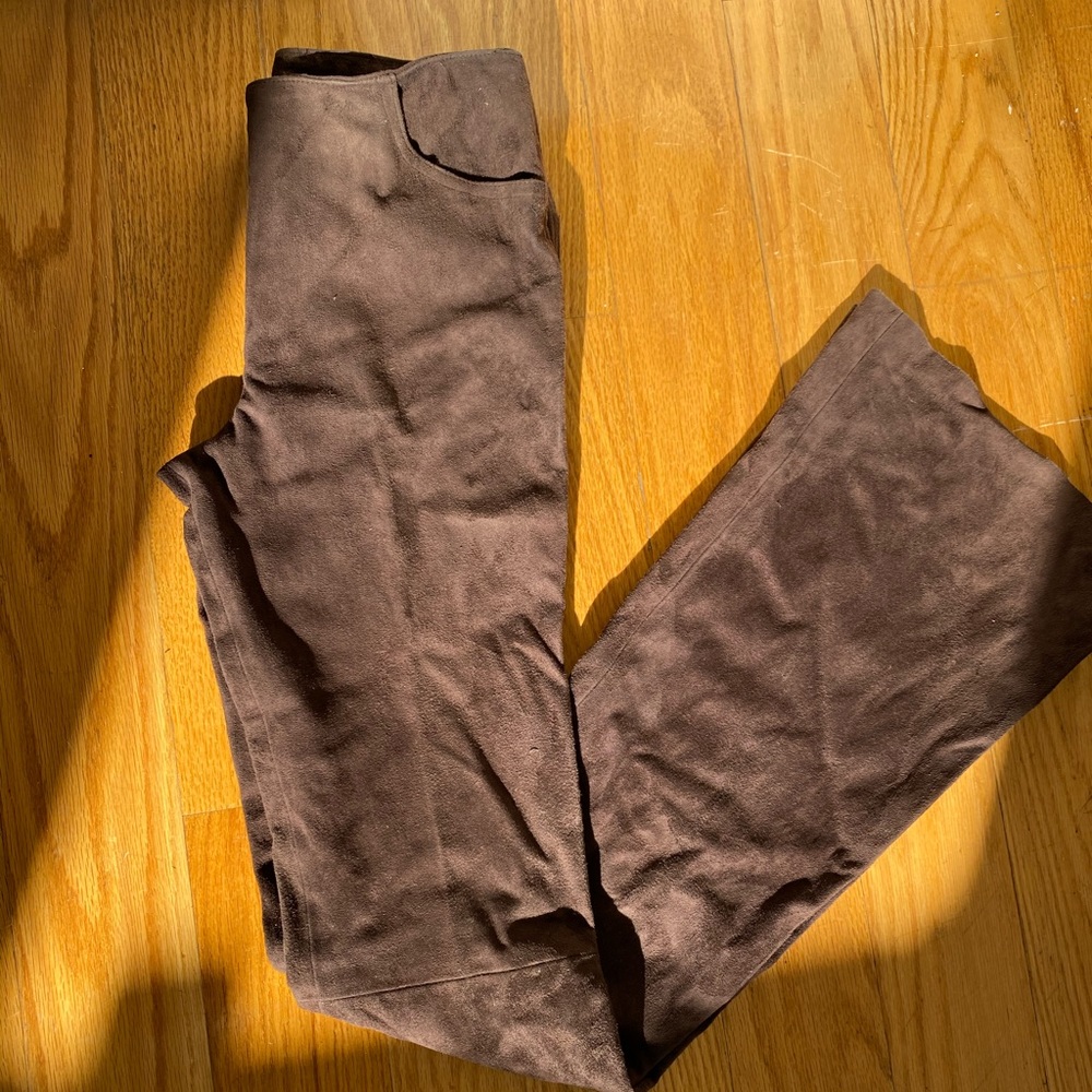 Jean Claude Jitrois Suede Pants